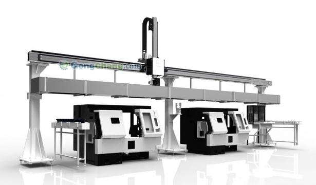 机床上下料机器人